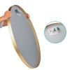 36 Inch Round Bathroom Vanity Wall Mirror Frame Matte Gold