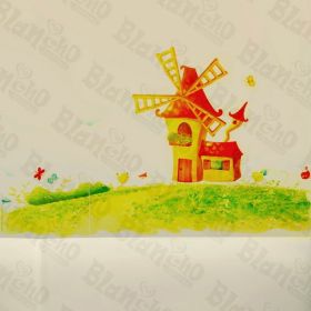 Windmill Country - Wall Decals Stickers Appliques Home Dcor