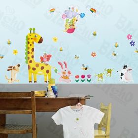 Zoo Party 2 - X-Large Wall Decals Stickers Appliques Home Decor