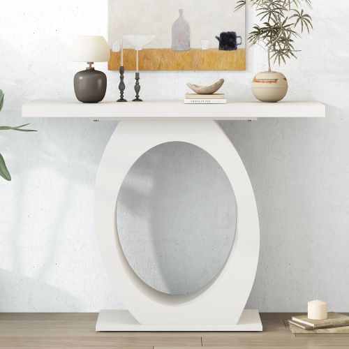 Mirod Stylish Modern Side Table with Egg-Shaped Base,Enhanced Stability and Durability,Sleek Design for Home Decor,Perfect for Living Room or Bedroom Mirod Stylish Modern Side Table with Egg-Shaped Base,Enhanced Stability and Durability,Sleek Design for Home Decor,Perfect for Living Room or Bedroom