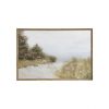 Abstract Landscape Framed Canvas Wall Art