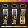 3 Color Lighting Mirror with LED Lights, 64"x21" Lighted Floor Standing Mirror with Stand